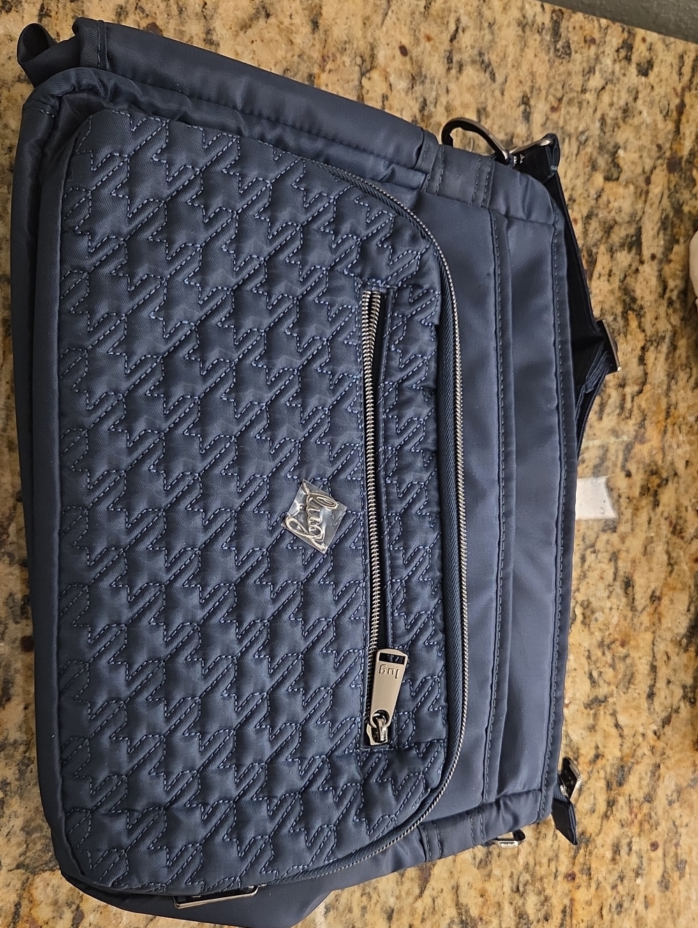 LUG shimmery SE Nylon Crossbody Bag